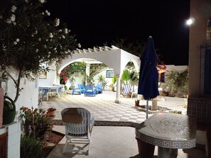 Outdoor dining - Djerba Midoun: House / Villa - MIDOUM (Djerba Midoun)