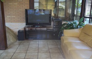 Smart TV, DVD player, stereo