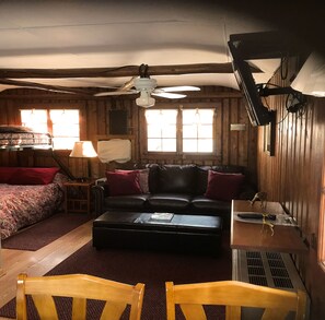 Lake Front Cabin Three Living Area