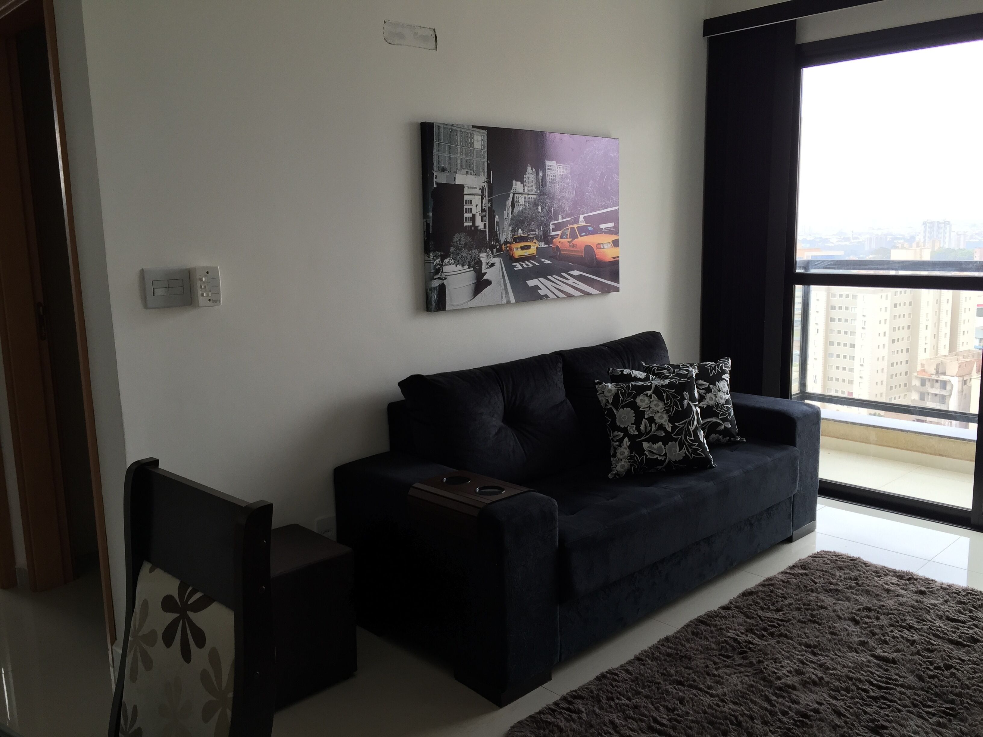 Apt. Whole 1 bedroom Jd. New Aliance. Shopping Iguatemi and Ribeirão Shopping