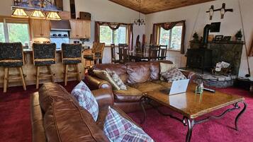 TV, peis, videospill og DVD-spiller