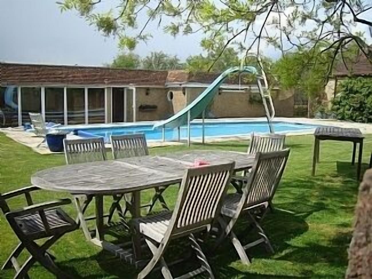 Bungalow with Heated Outdoor Swimming Pool