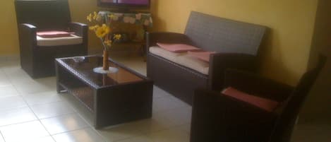 TV, table football, books