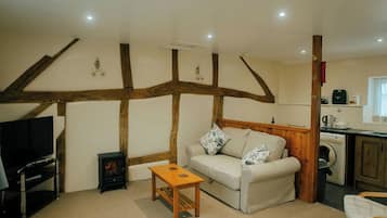 Smart TV, DVD player, music library