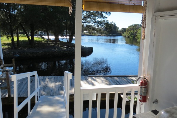 View from porch of Cow Creek Bay