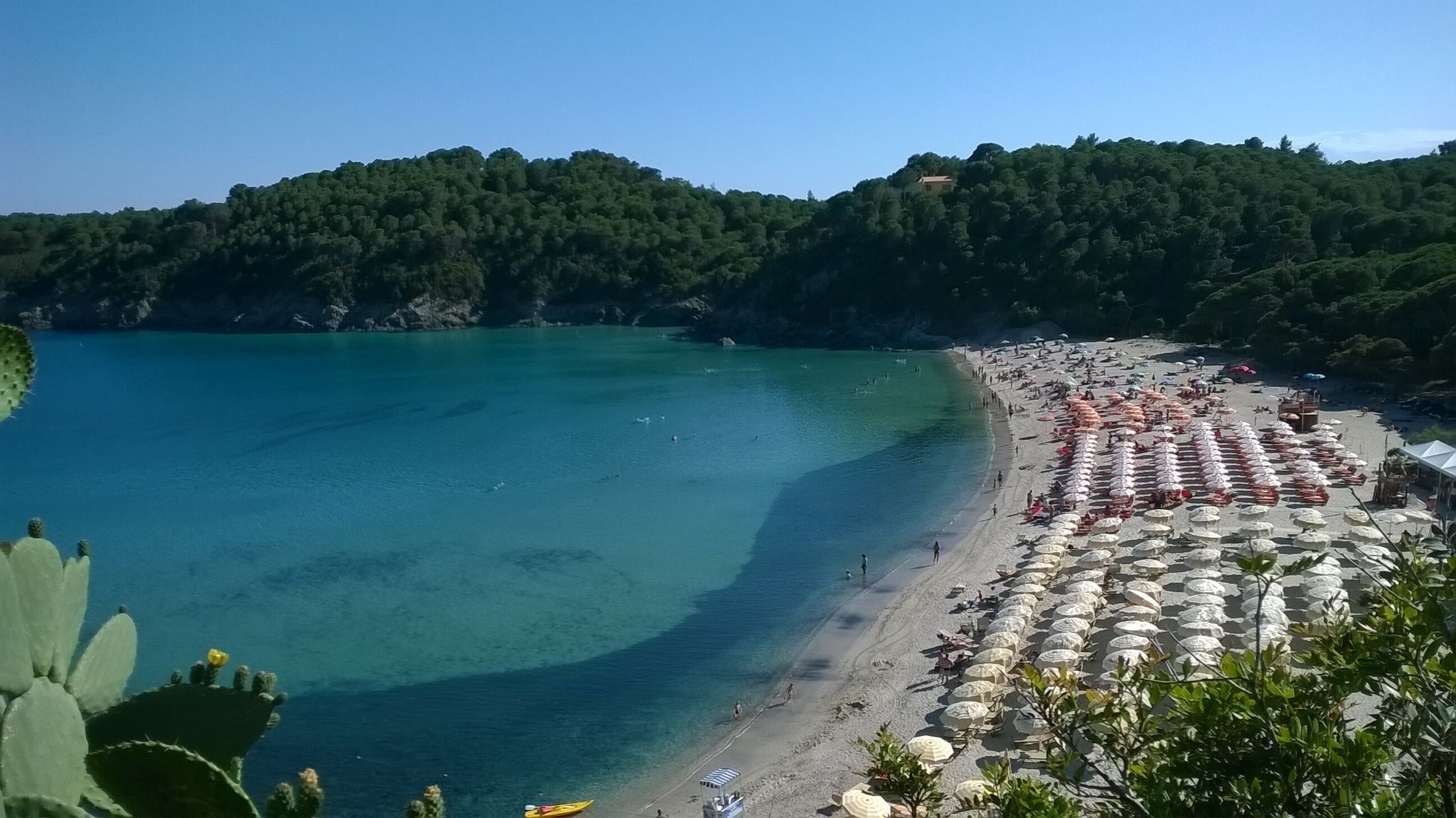 Fetovaia beach at 200 mt from house 