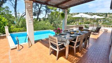 Udendørs spisemuligheder