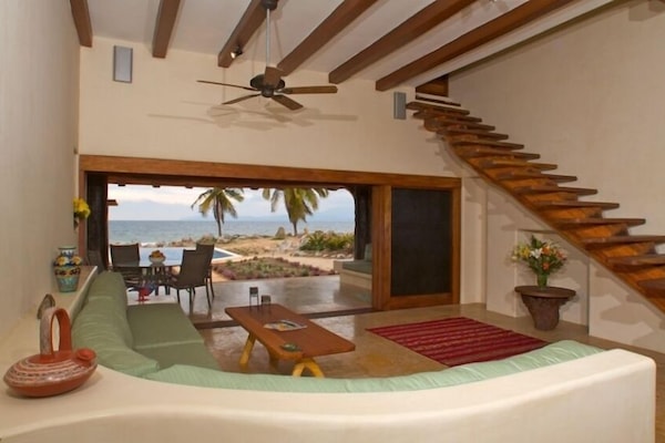 Living Room and Outside Terrace