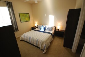 3 bedrooms, iron/ironing board, travel crib, free WiFi