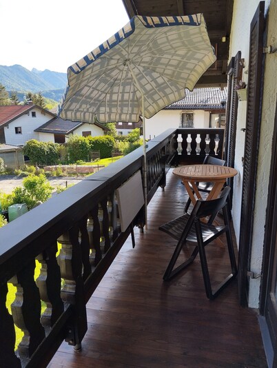 Sunny apartment with wonderful mountain views with free leisure card