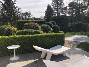 Property grounds - magnificent villa with heated pool, exceptional location - Golden Triangle (Le Touquet-Paris-Plage)