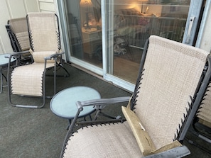 Terrace/patio - Breakers Oceanfront Villa with Beautiful View of Ocean & Pool with a King Bed (Hilton Head Island)