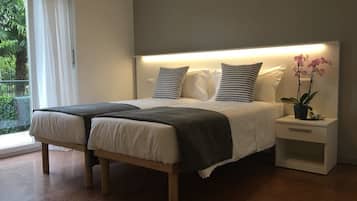 Double or Twin Room, Lake View | Blackout drapes, free WiFi, bed sheets