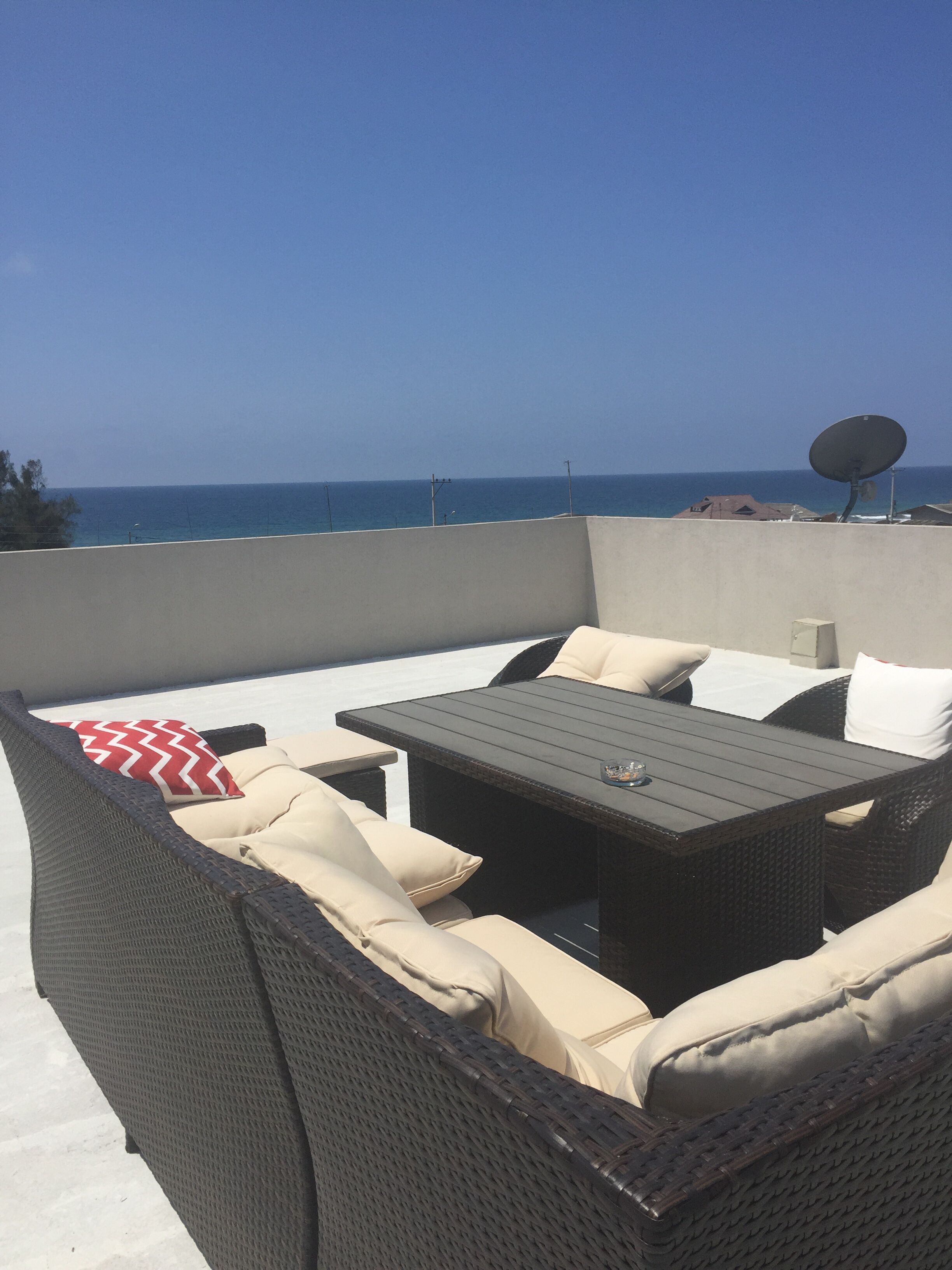Rooftop terrace 