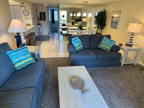 Smart TV, Netflix, DVD player, books