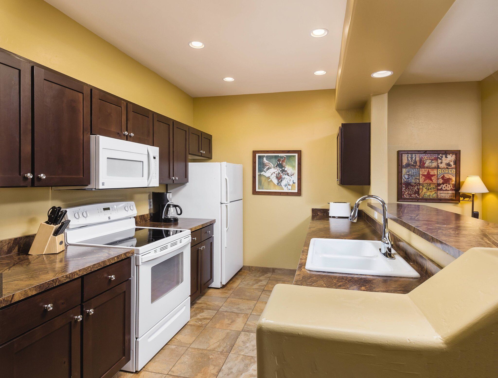 All the comforts of home!