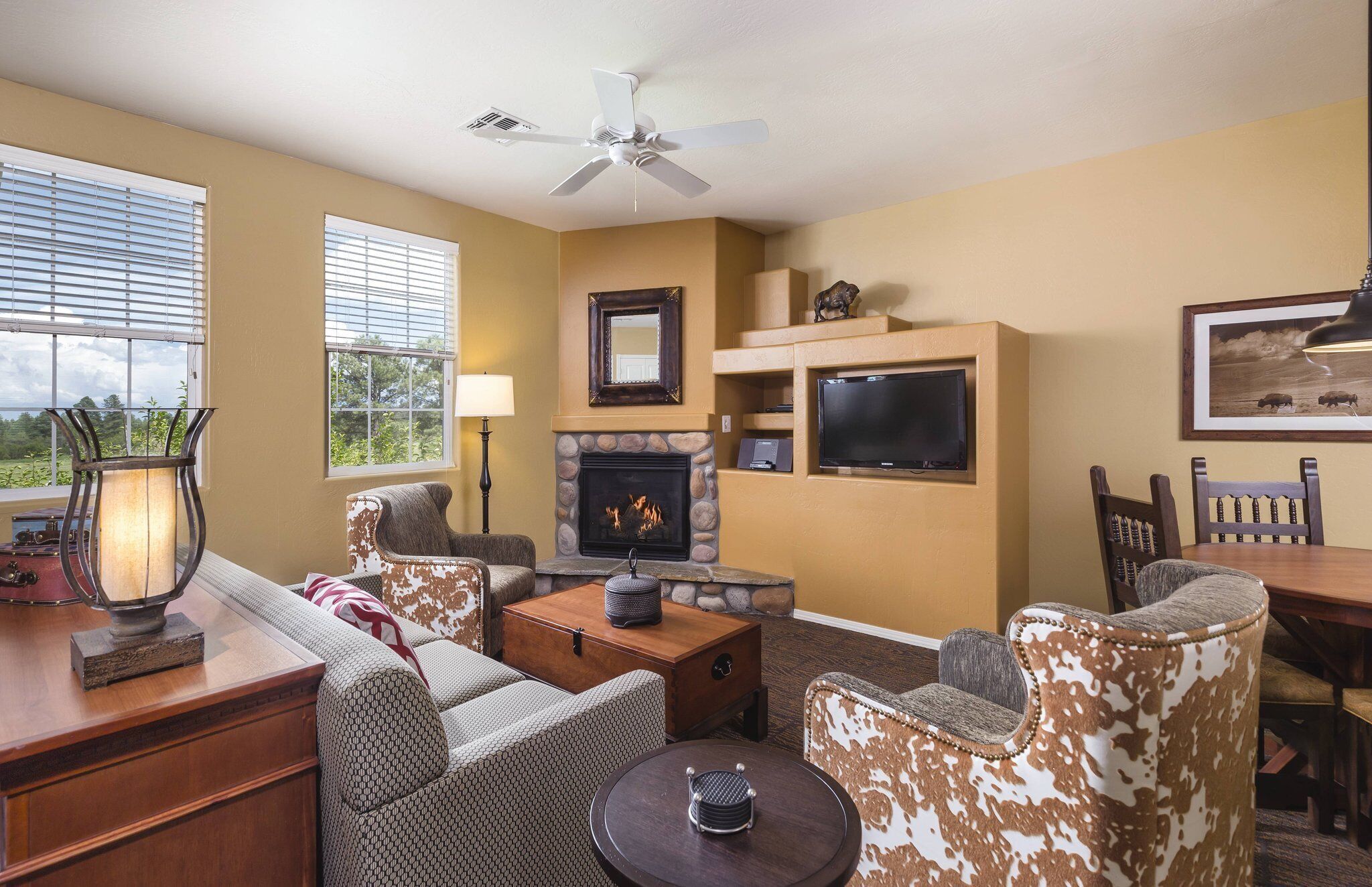 All the comforts of home!