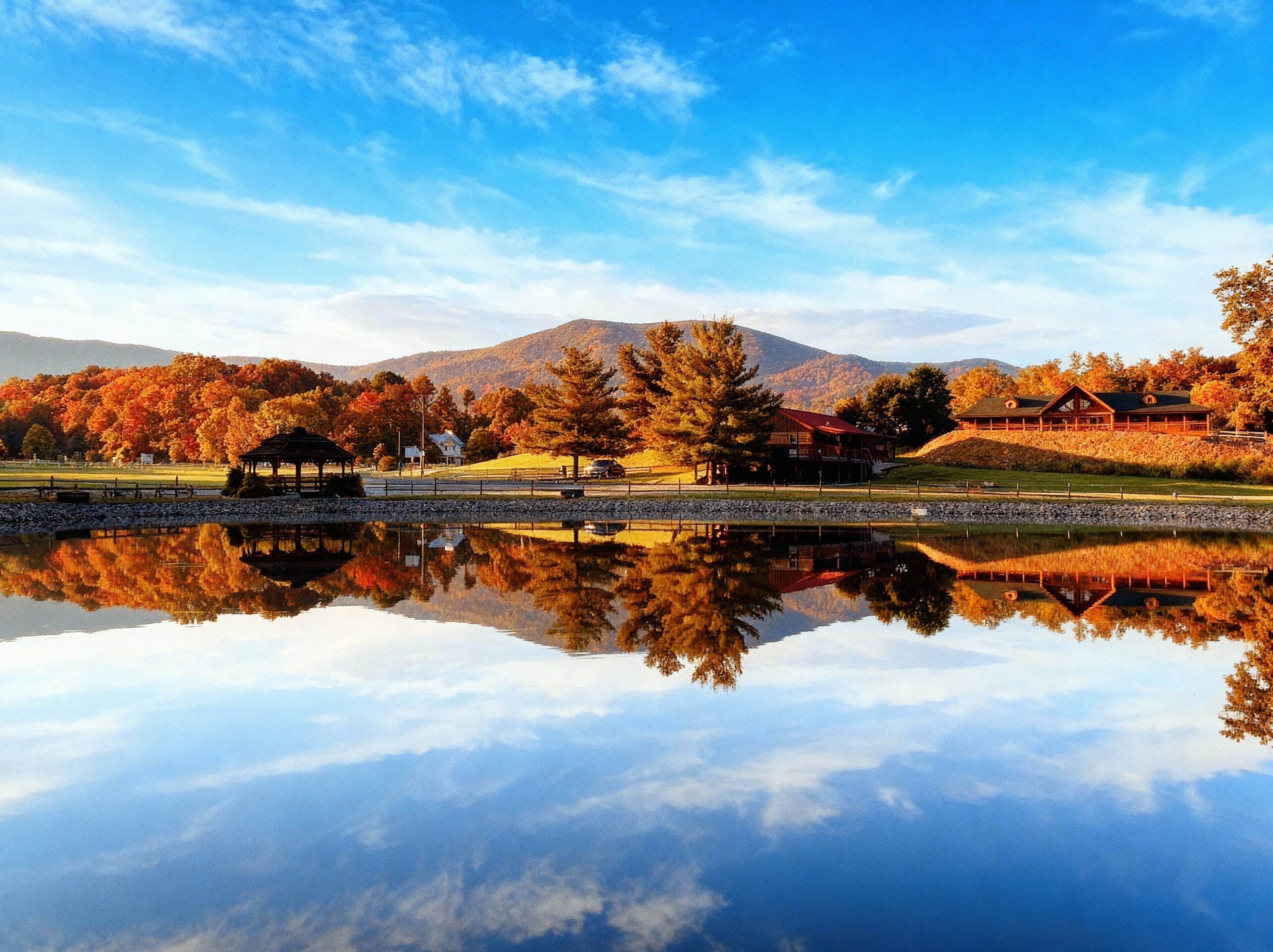 Mare House at the lake and mountain views.
