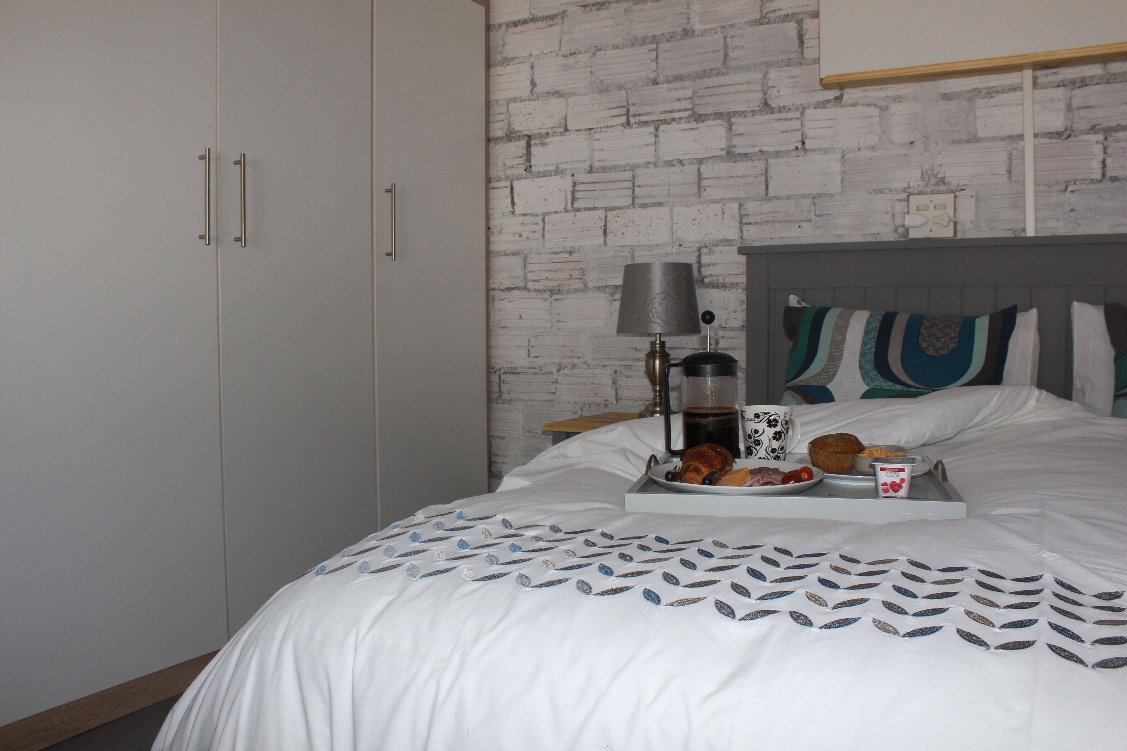 35 On Abbey, Spacious, comfort with a rustic look.