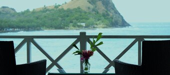 Villa på en stille strand 