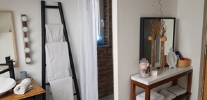 Haartrockner, Handtücher