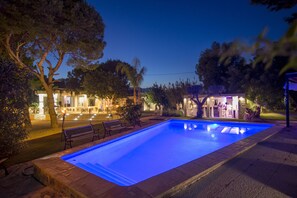 Outdoor pool - MIMAR ALTEA VILLA - Wonderful finca with pool / bar and views 3km from Altea (Alicante)