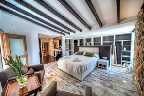 4 chambres, bureau, chambres insonorisées, fer et planche à repasser