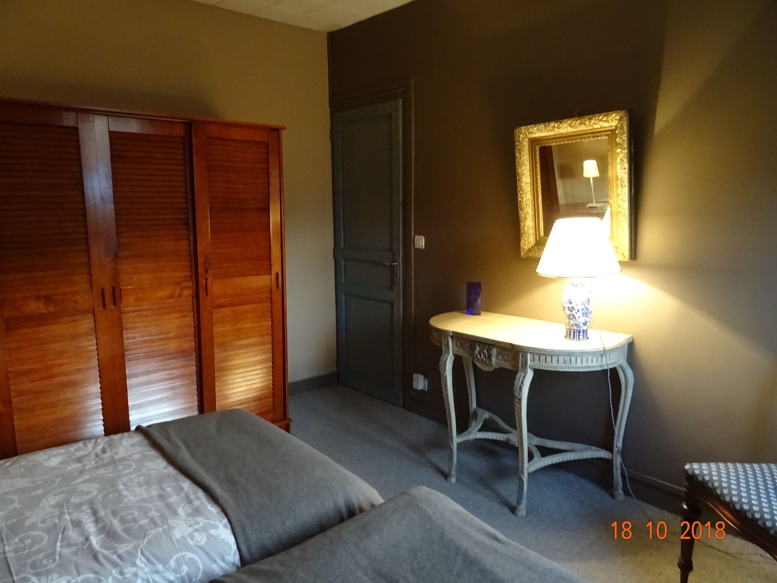 charming old barn in a private garden, two rooms