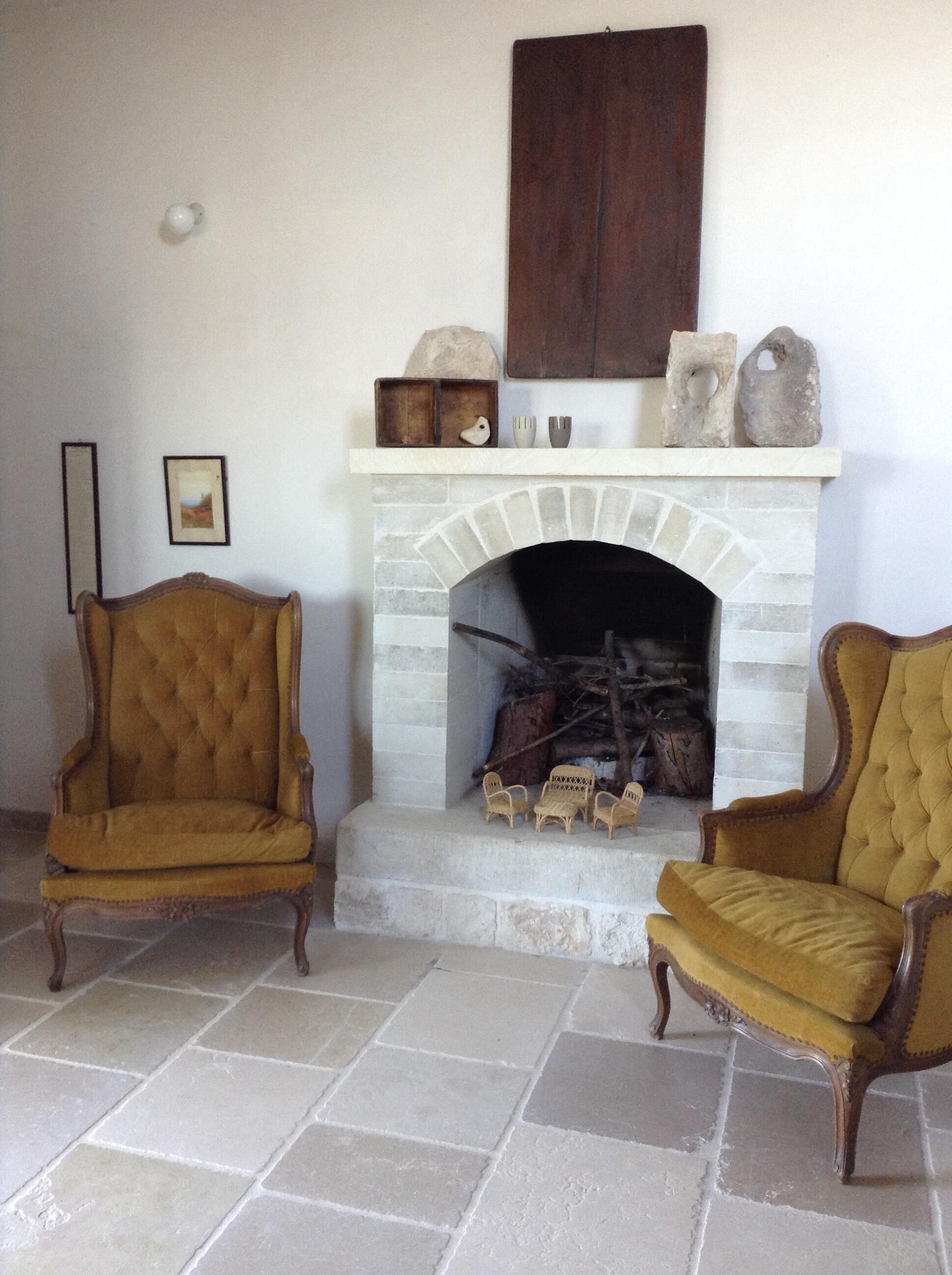 On top of a hill, in the heart of a village