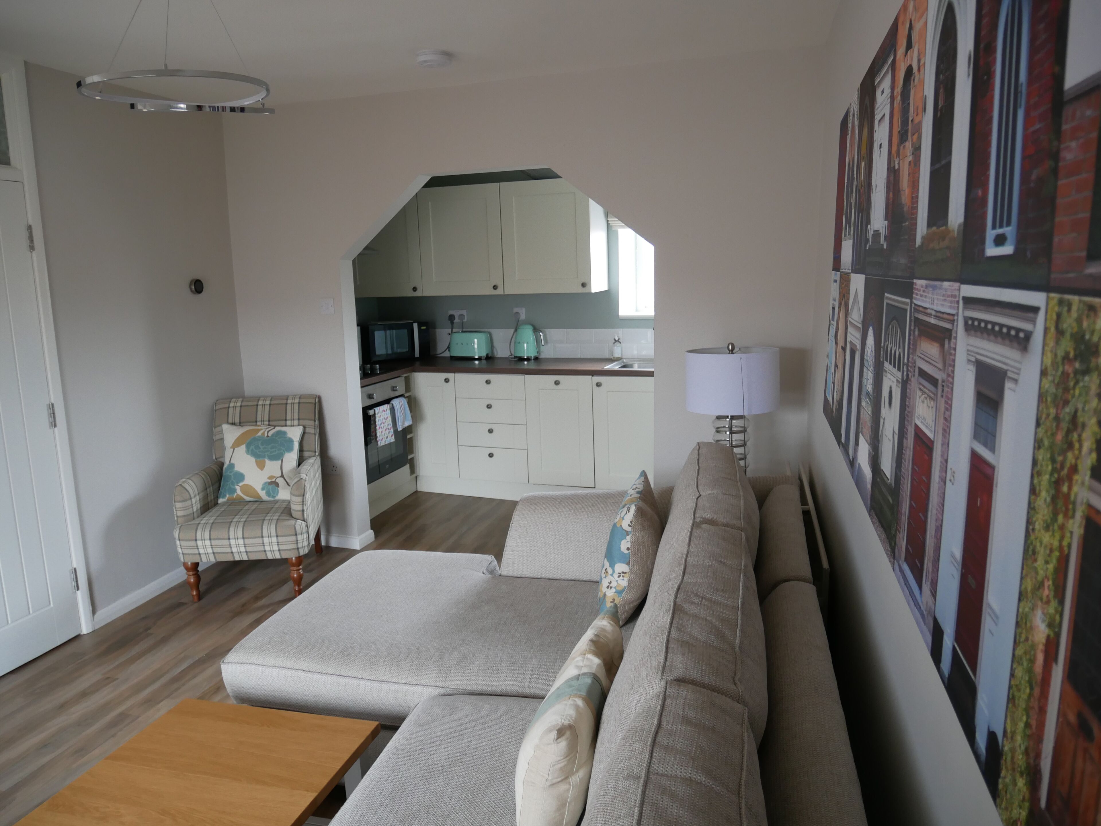 Luxury flat, with wonderful views over St James church, free parking included