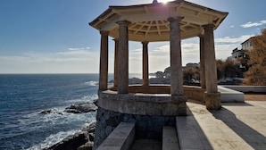 A stone gazebo with columns, overlooking the sea. - P2131- FANTASTIC VIEWS, AIR CONDITIONING, POOL AND WIFI (Sant Feliu de Guixols)