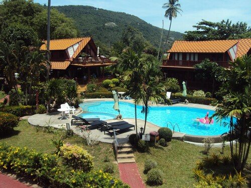 Thai Style Beachfront 3 bed Villa with Pool