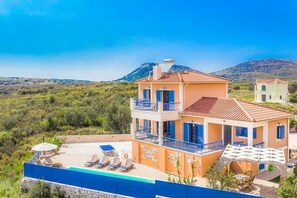 Aerial view - Villa Xenia (Kefalonia)