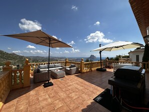 Terrace/patio - Beautiful villa with private pool and exceptional sea views. VT-513857-A (Calpe)