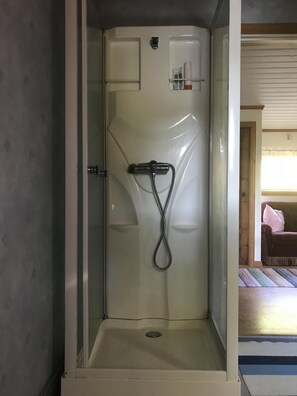 Hair dryer, towels