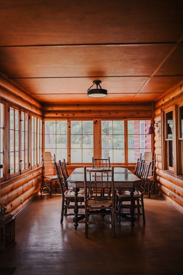 Dining Area in Sunroom