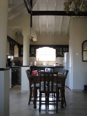 Private kitchen - Maya's Bajan Villas - Unit B (Maxwell)
