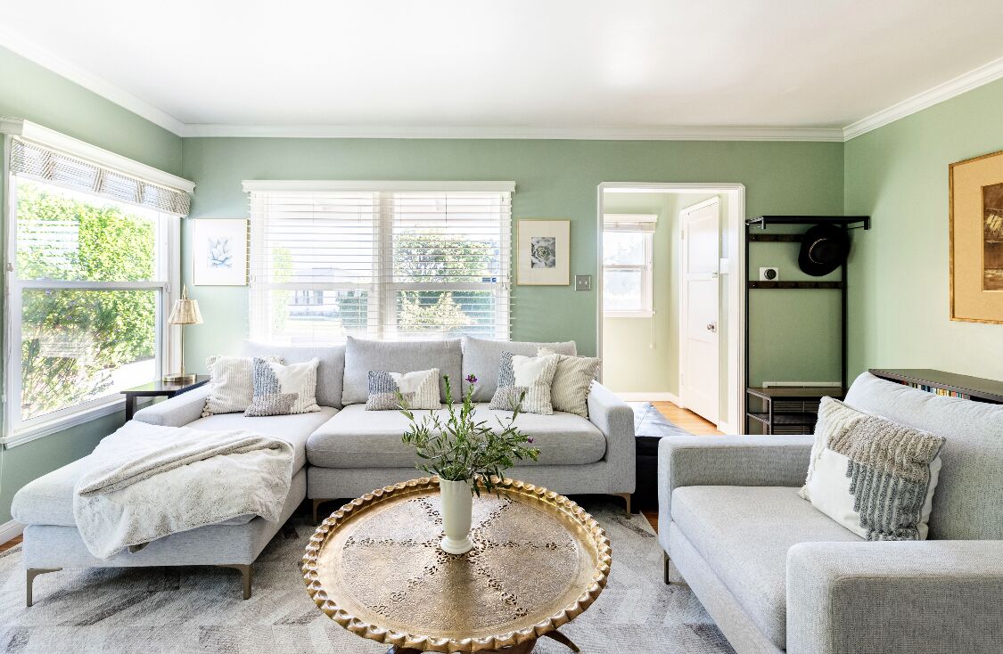 Enjoy a private retreat with this beautiful home featuring a guesthouse + BBQ!