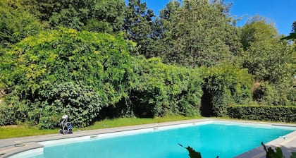 Encantadora casa de campo con SAUNA, 3 dormitorios, 3 baños, dependencia del castillo, Villers-la-Ville,