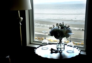 Premium bedding, pillow-top beds, blackout curtains, free WiFi