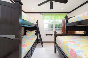 6 bedrooms, iron/ironing board, WiFi, bed sheets - Our Cayman Cottage: Spacious Family Beach House w/ Pool, Spa, Kayaks, + Arcade Room (Queens Highway)