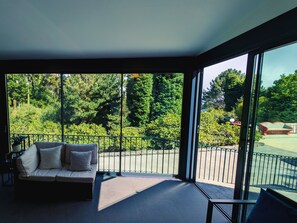 Fernseher, Kamin
