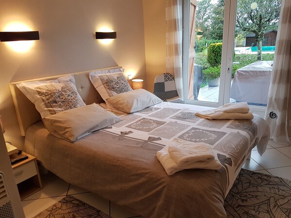 3 soverom, strykejern/-brett, wi-fi (inkludert) og sengetøy