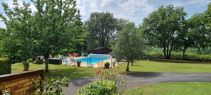 Et oppvarmet basseng