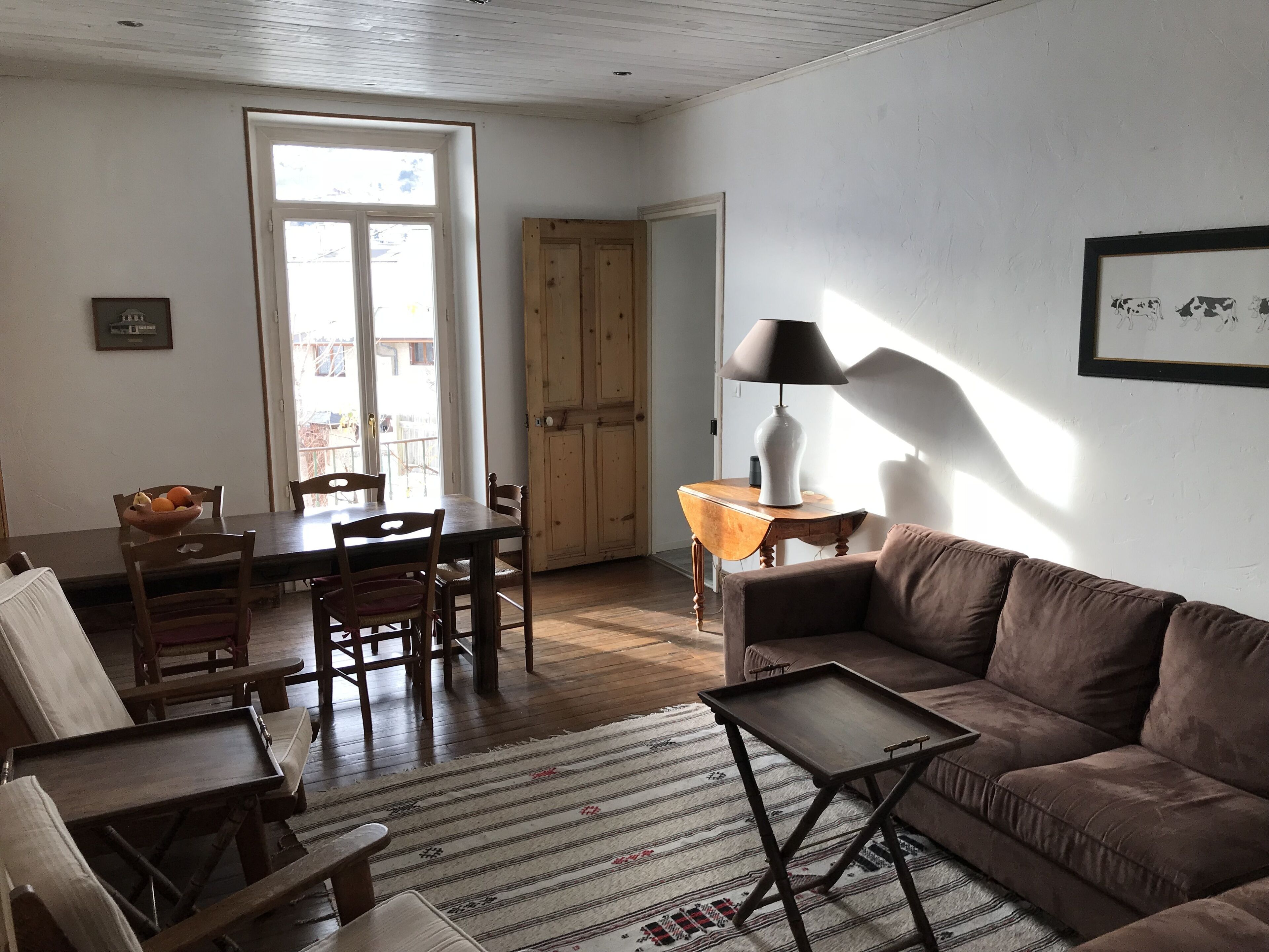 Charming apartment with garden in the center of Briançon