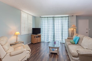Condo, 1 Bedroom | Living area | TV - Bonita Beach 5500 - 1702 (Bonita Springs)