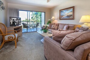Condo, 2 Bedrooms | Living area | Flat-screen TV