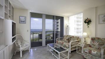 Condo, 1 Bedroom | Living area | Flat-screen TV