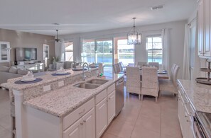 House, Multiple Beds | Private kitchen