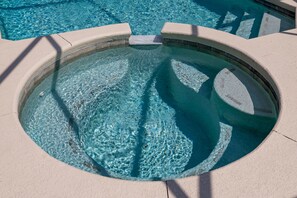 Villa, 5 Bedrooms | Outdoor spa tub
